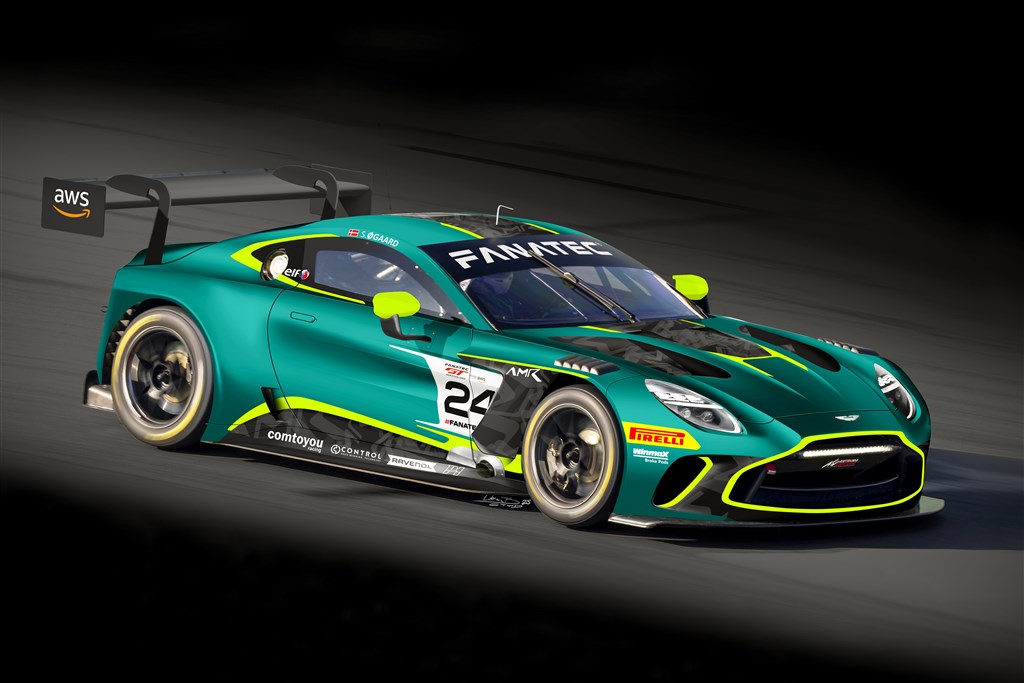Sebastian Øgaard klar til GT World Challenge med Aston Martin
(Foto: Comtoyou Racing)